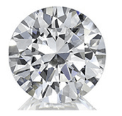 Round loose diamond